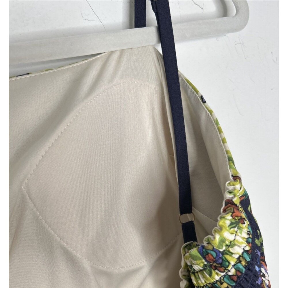 Siena Midi Floral Dress Size 14 Built in Bra Adjustable Straps Garden Party - Picture 6 of 9